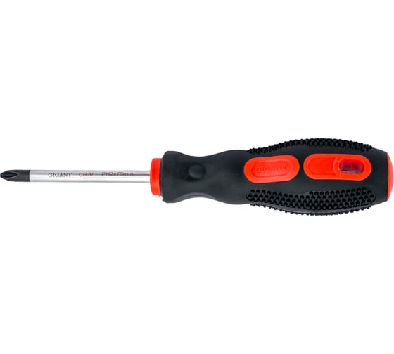 Отвертка Gigant PH2x75 с магнитным наконечником GS PH275