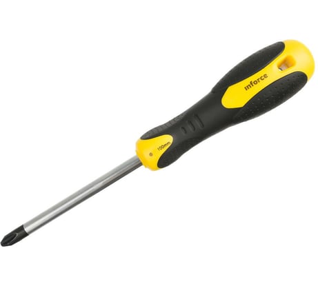 Отвертка Inforce PH3x100 с магнитным наконечником 06-09-20