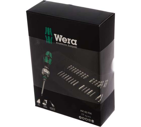 Набор 17 шт. Kraftform Kompakt  60RA WERA WE-051040
