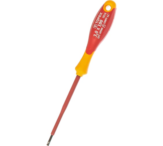 Шлицевая отвертка TOPEX 39D471