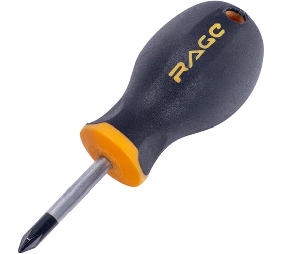 Отвертка RAGE by VIRA крестовая c магнитным наконечником PH1 x 38 мм 391116 1