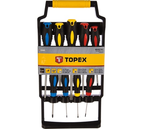 Набор отверток TOPEX 9 шт. 39D889