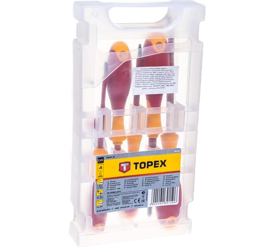 Набор отверток TOPEX 6 шт. 39D150