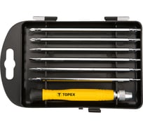 Набор: отверточная рукоятка + 6 переставных стержней TOPEX 39D551