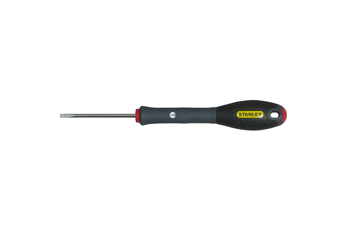 Отвертка Stanley FATMAX прямой шлиц 3х100 мм 1-65-008 - выгодная цена ...