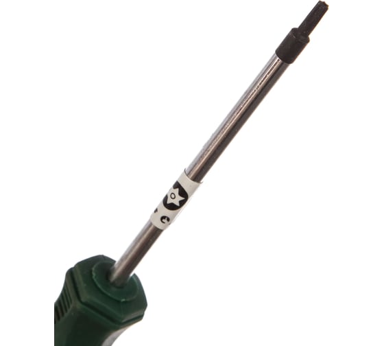 Отвертка Torx с отверстием TH9х75мм Hans 0450TH09