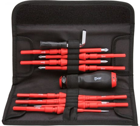 Набор диэлектрических отверток КВТ НИО-2209 66258