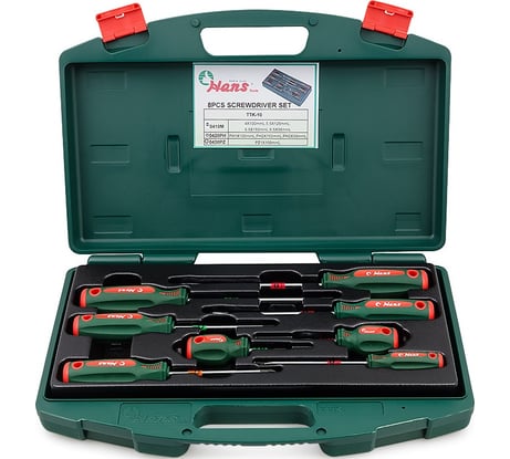 Ложемент отвертки в кейсе Hans TTK-10