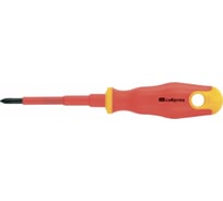 Диэлектрическая отвертка СИБРТЕХ PH1*80mm 12930