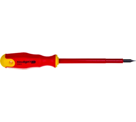 Диэлектрическая отвертка СИБРТЕХ SL5,5*125mm 12933