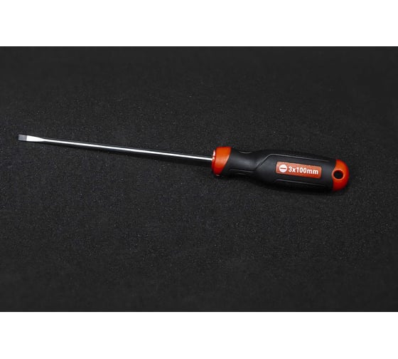 Шлицевая отвертка Станкоимпорт SL3x100 CS-30.4.2