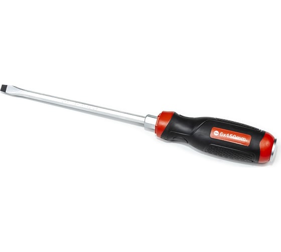 Силовая шлицевая отвертка Станкоимпорт SL6x150 CS-30.6.2