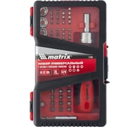 Универсальный набор с битами и торцевыми головками 78шт, CrV MATRIX 11785