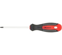 Отвертка MATRIX Fusion PZ0x75 мм, CrV, 3-х компонентная рукоятка anti slip 11400