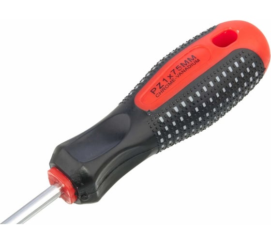 Отвертка MATRIX Fusion PZ1x75 мм, CrV, 3-х компонентная рукоятка anti slip 11401