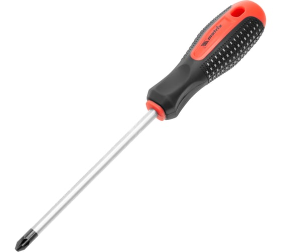Отвертка MATRIX Fusion PZ3x150 мм, CrV, 3-х компонентная рукоятка anti slip 11405