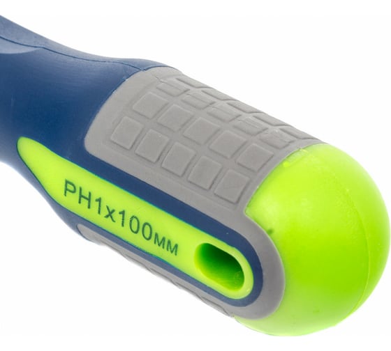 Отвертка Ph1х100мм, CrV, 3-х компонентная рукоятка СИБРТЕХ 11795