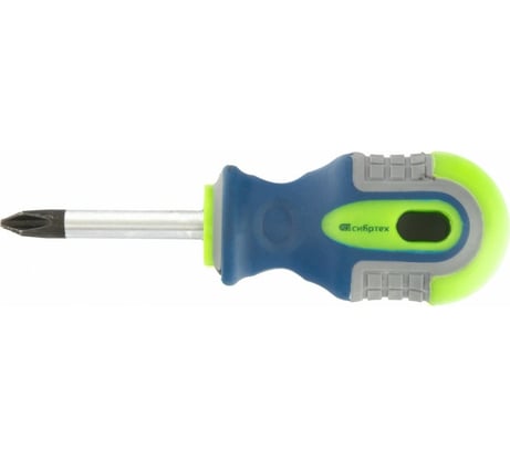 Отвертка Ph2х38мм, CrV, 3-х компонентная рукоятка СИБРТЕХ 11799