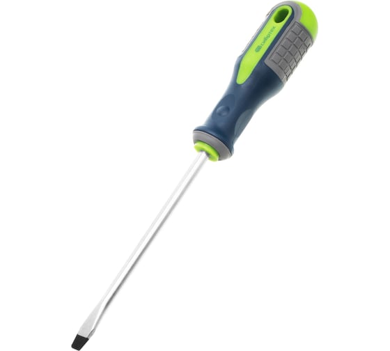 Отвертка SL8.0х150мм, CrV, 3-х компонентная рукоятка СИБРТЕХ 11821