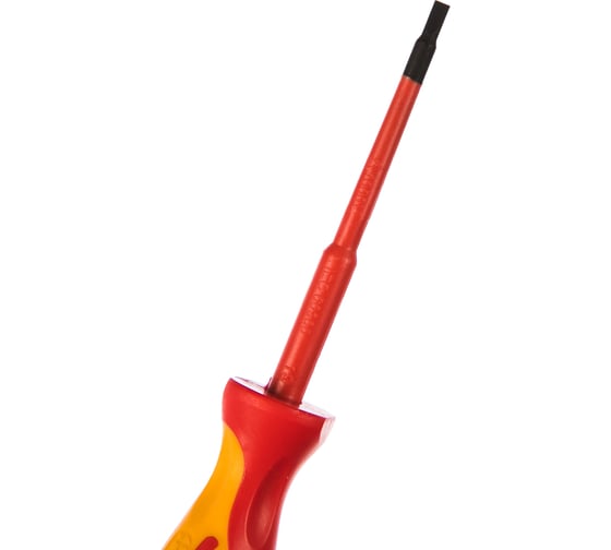 Диэлектрическая отвертка SL3х75мм, CrMo, до 1000В GROSS 12941