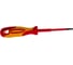 Диэлектрическая отвертка SL3х75мм, CrMo, до 1000В GROSS 12941 4