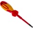 Диэлектрическая отвертка SL3х75мм, CrMo, до 1000В GROSS 12941 5