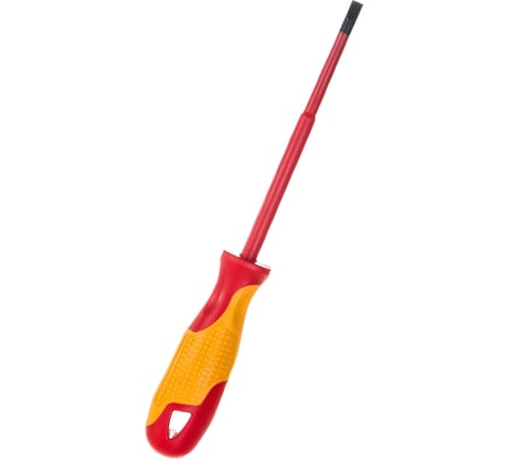 Диэлектрическая отвертка SL5.5х125мм, CrMo, до 1000В GROSS 12943