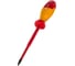Диэлектрическая отвертка SL5.5х125мм, CrMo, до 1000В GROSS 12943 4