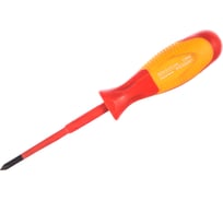 Диэлектрическая отвертка PH0х75мм, CrMo, до 1000В GROSS 12946