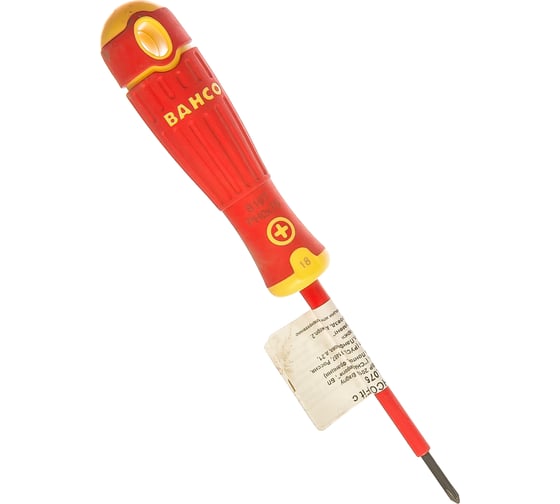 Отвертка с изоляцией для винтов Phillips PH0X75 Bahco B197.000.075
