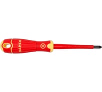 Отвертка с изоляцией для винтов Pozidriv PZ1X80 Bahco B142.001.080