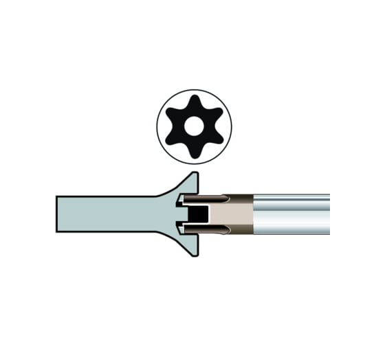 Отвертка TORX TAMPER TR8X75 Bahco B141.008.075