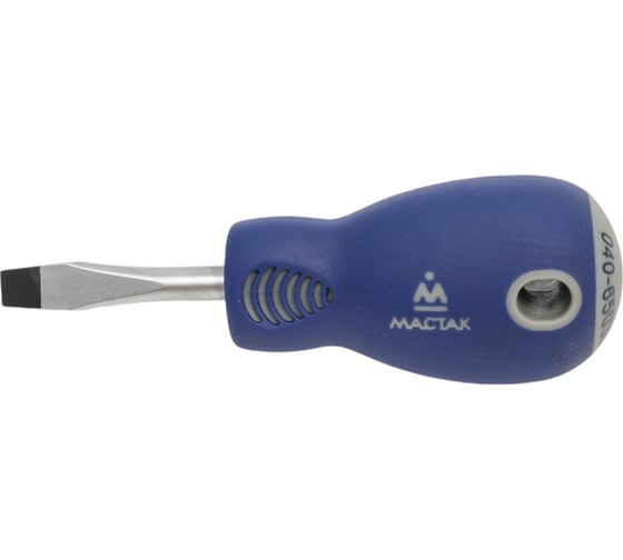 Шлицевая отвертка МАСТАК Slotted 6.5х38 мм 040-65038H 1