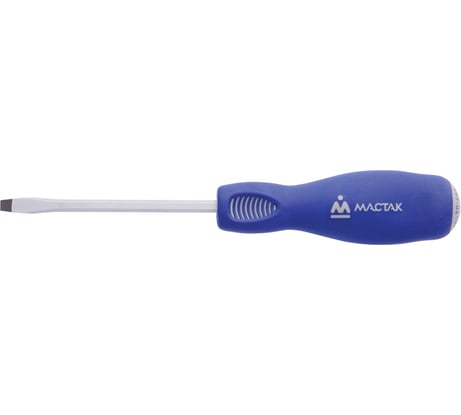Шлицевая силовая отвертка МАСТАК Slotted 8.0x150 мм 040-80152H