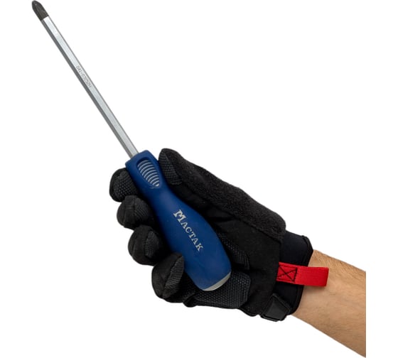 Силовая крестовая отвёртка МАСТАК Phillips 3x150 мм 041-03152H