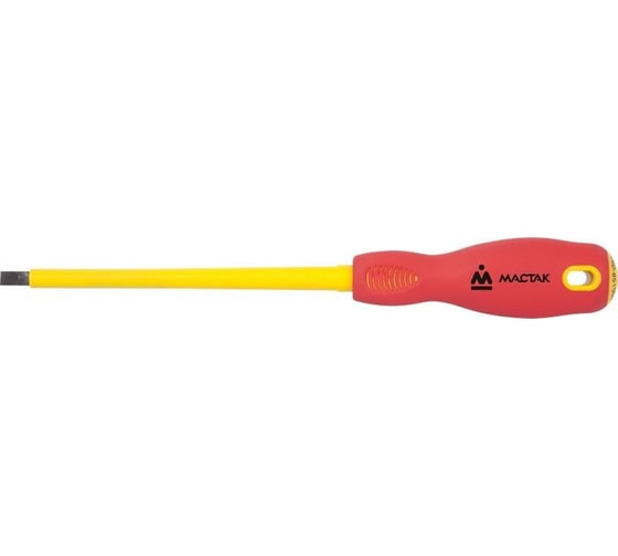 Шлицевая отвертка МАСТАК Slotted 6.5х150 мм 040-65150EH