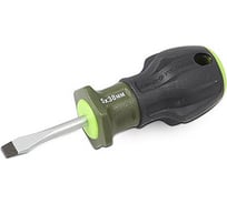 Отвертка Дело Техники c трехкомпонентной рукояткой шлицевая 5×38мм 721052