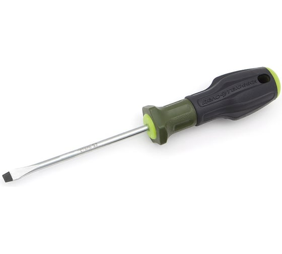 Отвертка Дело Техники c трехкомпонентной рукояткой шлицевая 5×150мм 721056 1