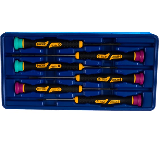 Набор часовых отверток РН+ШЛИЦ, 6шт NAREX Micro Line Profi 862651