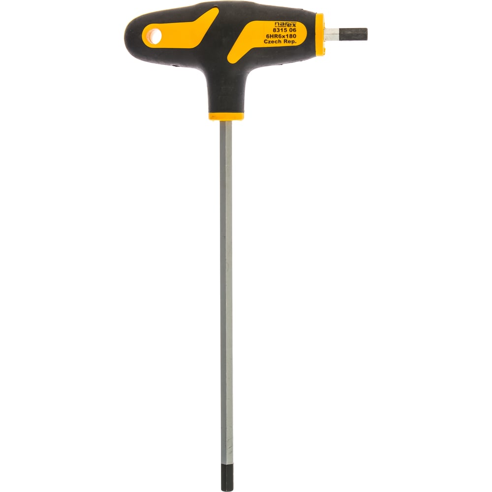 Ключ HEX NAREX Т-образная ручка SW 6,0 l=180 мм 831506 - выгодная цена ...