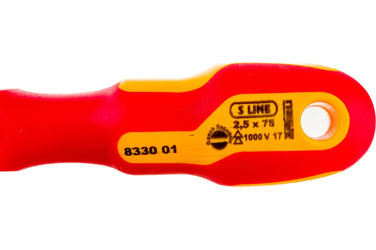 Отвертка NAREX S Line Elektro Profi ЩЛИЦ 2.5x75 833001 - выгодная цена ...