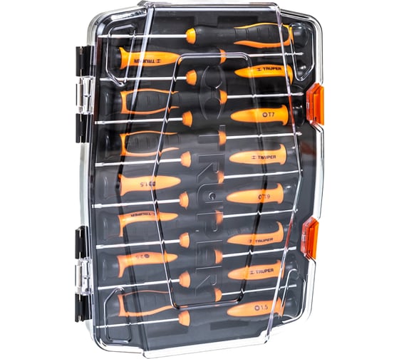 Набор прецизионных отверток TRUPER 15 шт JOY-15L 14157