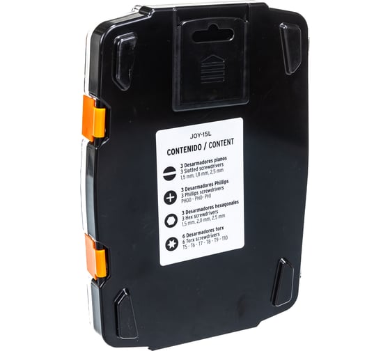 Набор прецизионных отверток TRUPER 15 шт JOY-15L 14157