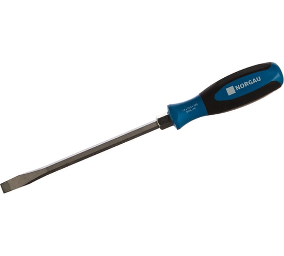 Усиленная шлицевая отвертка NORGAU N154-10х175 062011100