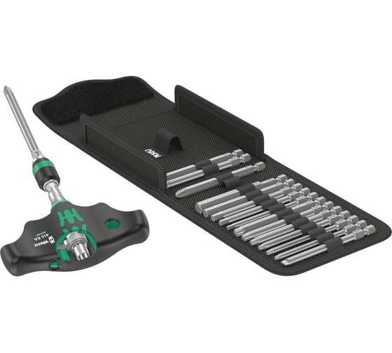 Набор инструментов WERA Kraftform Kompakt 400 RA Set 1, 17 предметов WE-023471 1