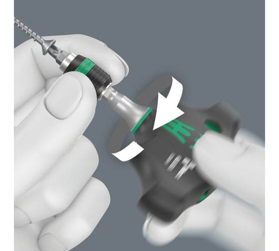 Набор инструментов WERA Kraftform Kompakt 400 RA Set 1, 17 предметов WE-023471