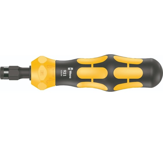 Ударный винтовёрт WERA 921 Kraftform Plus серия 900, 1/4" x 163.5 мм WE-018100