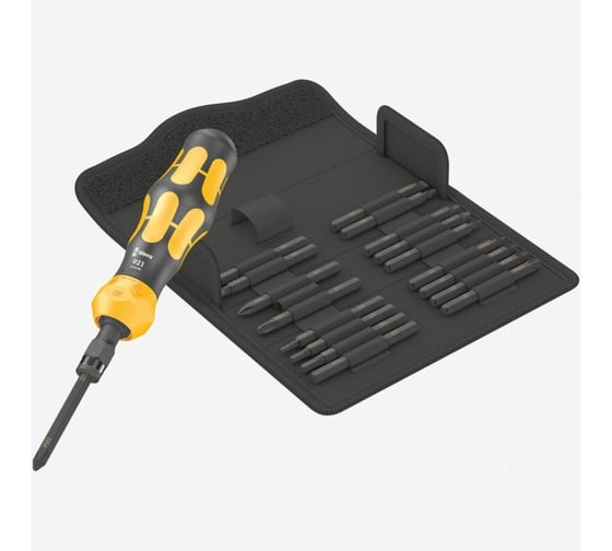 Набор инструментов WERA Kraftform Kompakt 900 Imperial Set 1, 19 предметов WE-018111