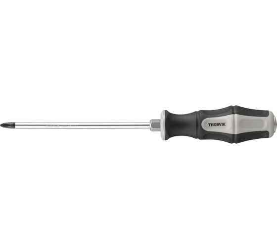 Крестовая ударная отвертка THORVIK SDPG210 PHILLIPS PH2x100 мм 52169 1