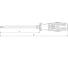 Крестовая ударная отвертка THORVIK SDPG210 PHILLIPS PH2x100 мм 52169 2